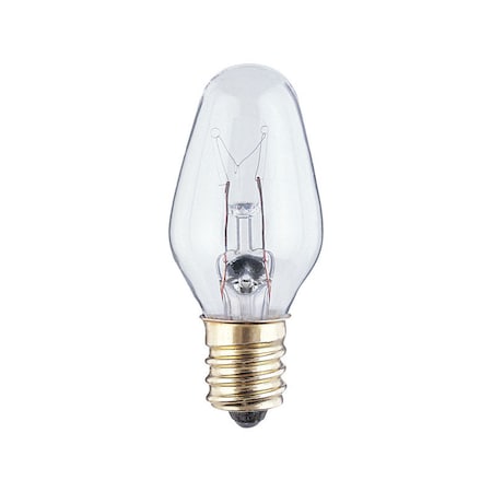 Westinghouse Westinghouse 7 W C7 Candelabra Incandescent Bulb E12 (Candelabra) Clear 4 pk 3720200